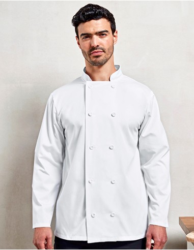 P-PR657-Long Sleeve Chefs Jacket